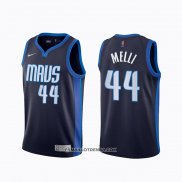 Maillot Dallas Mavericks Nicolo Melli Earned 2020-21 Bleu